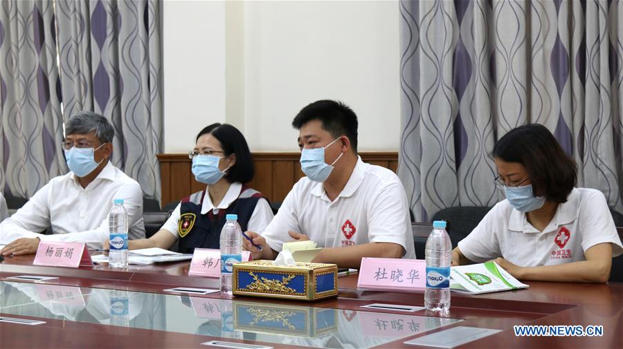 China sends medical team to Myanmar for COVID-19 control