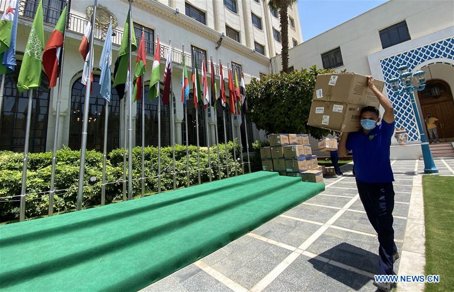 China delivers anti-coronavirus medical aid to Arab League