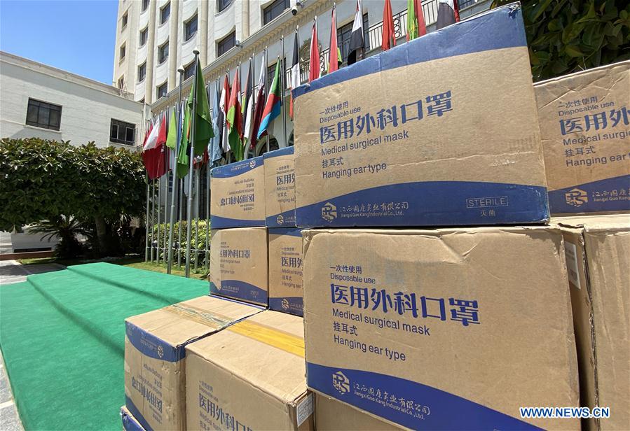 China delivers anti-coronavirus medical aid to Arab League