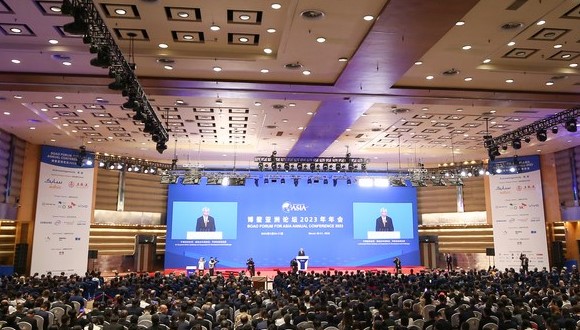 High-profile Boao forum sends message of robust growth 	 	  In an ever-changing world full of uncertainties, people are in dire need of strong certainty to drive toward a better future.China's certainty is a mainstay that safeguards world peace and development, Chinese Premier Li Qiang said on Thursday at the opening ceremony of the Boao Forum for Asia (BFA) Annual Conference 2023 in the southern island province of Hainan.