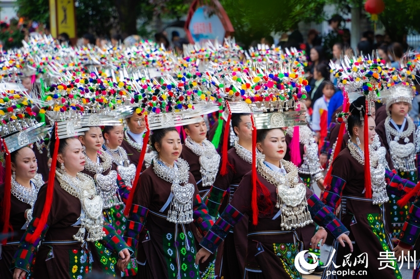 Miao Sisters Festival held in SW China's Guizhou