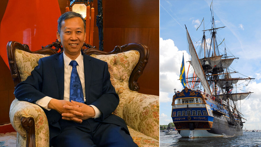 Chinese Ambassador: ”Sweden’s Götheborg Ship Was Among the Earliest Vessels to Engage in Maritime Trade with China”