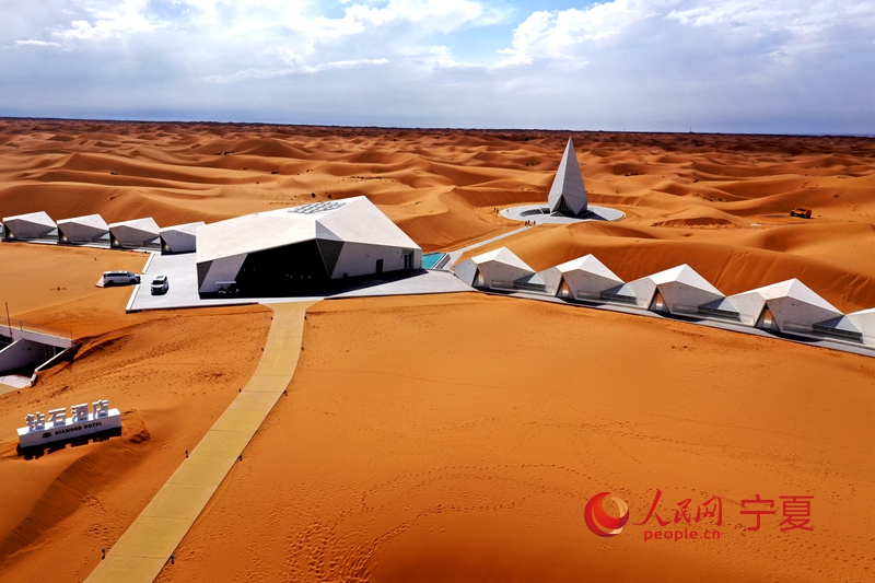 Zhongwei in NW China's Ningxia enhances desert tourism experiences