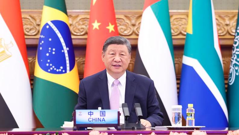 Xi makes three proposals at virtual BRICS Summit to cement solidarity, advance cooperation 	 	  Chinese President Xi Jinping on Monday attended a virtual BRICS Summit and delivered an important statement, calling on BRICS countries to forge ahead in solidarity and cooperation. The summit was chaired by Brazilian President Luiz Inacio Lula da Silva and also attended by Russian President Vladimir Putin, South African President Cyril Ramaphosa. 