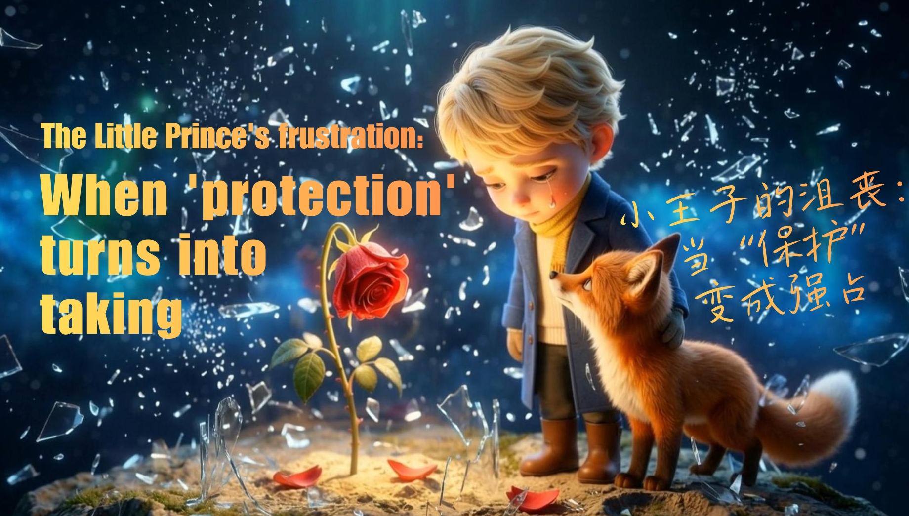 The Little Prince's frustration: When 'protection' turns into taking        