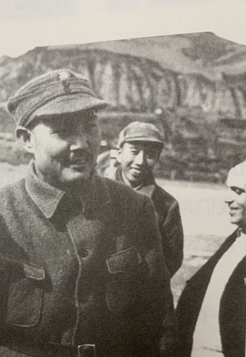 Epstein with Ye Jianying and Wang Zhen