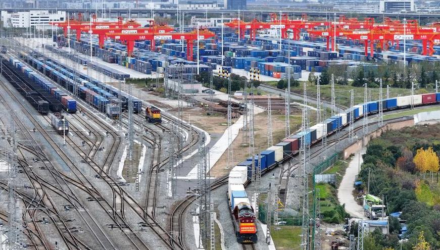 China-Europe freight train service boosts Eurasian trade with shared benefits 	 	Over 2,000 years ago, during the Western Han Dynasty (202 BC-25 AD), Chinese envoy Zhang Qian embarked on a journey from Chang'an, known as Xi'an today, to the Western Regions via Central Asia. His expedition laid the foundation for the ancient Silk Road, creating an early model for transcontinental exchange.