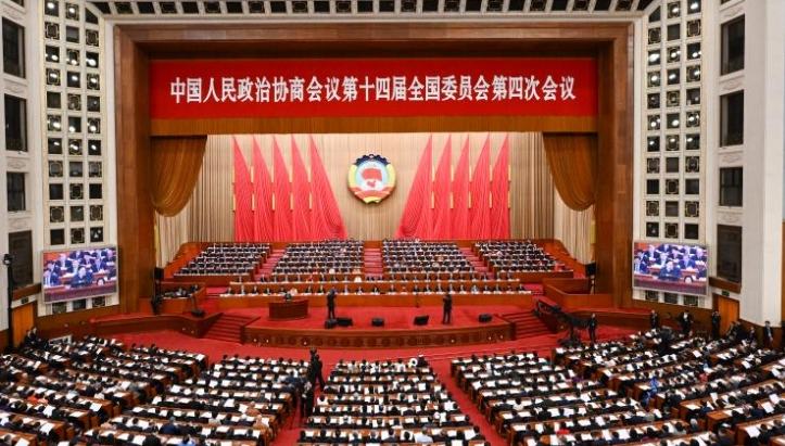China's top political advisory body holds 3rd plenary meeting of annual session 	 	The 14th National Committee of the Chinese People's Political Consultative Conference (CPPCC), China's top political advisory body, held the third plenary meeting of the ongoing annual session on Sunday. Wang Huning, a member of the Standing Committee of the Political Bureau of the Communist Party of China (CPC) Central Committee and chairman of the CPPCC National Committee, attended the meeting.