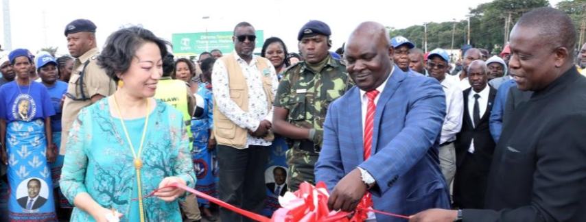 China-aided road upgrade project handed over to Malawi