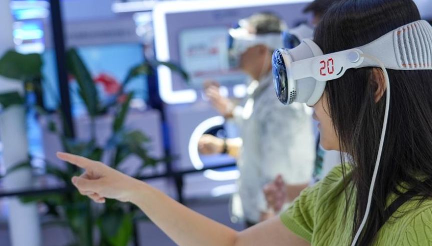28th China Beijing Int'l High-tech Expo opens 	 	Bionic hands are seen at the 28th China Beijing International High-tech Expo in Beijing, capital of China, May 8, 2026. The expo opened here on Friday and will last until May 10, attracting more than 800 exhibitors from home and abroad.