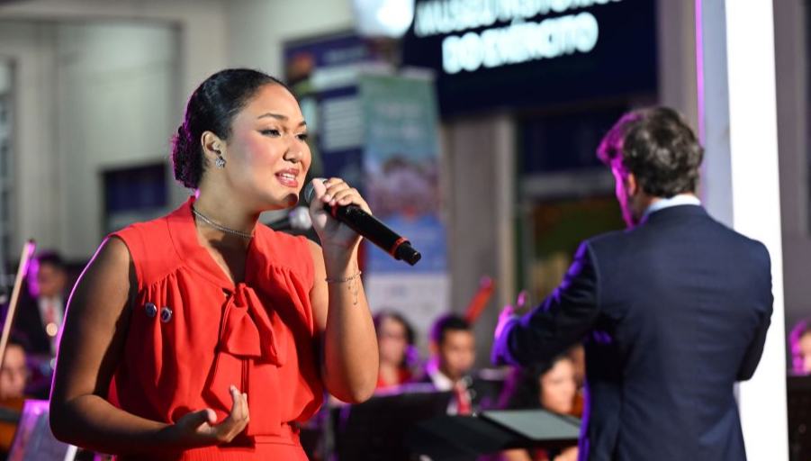 52nd anniversary of China-Brazil diplomatic relations marked in Rio de Janeiro 	 	A Brazilian singer sings a Chinese song during a concert marking the 52nd anniversary of China-Brazil diplomatic relations at the Forte de Copacabana in Rio de Janeiro, Brazil, Aug. 16, 2026. The concert was held here on Sunday.